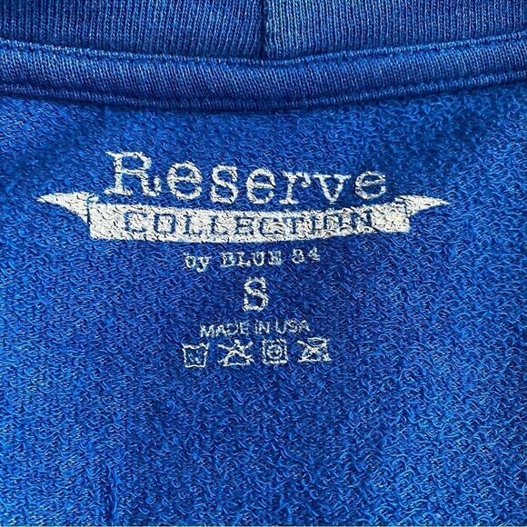 COZY French Terry Blue St. Louis Sweatshirt Size S - Picture 3 of 5